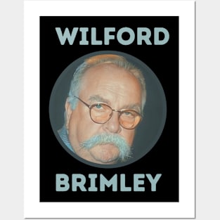 wilford || grey blue Posters and Art